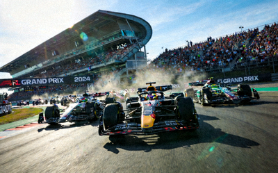 F1方程式赛车大奖赛比赛现场高清图片